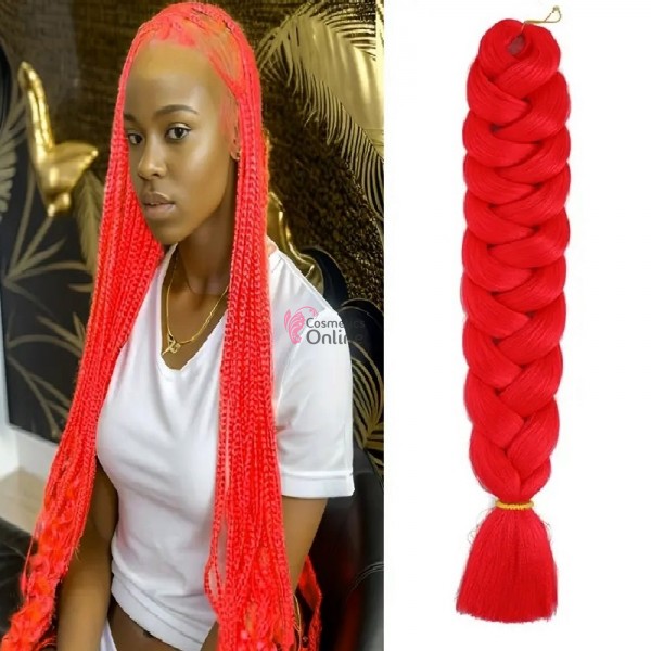 Coada de par afro impletita Premium  1 de 80 cm Rosie 80A12